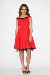9052RedBlackTrimDress_4