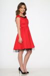 9052RedBlackTrimDress_4