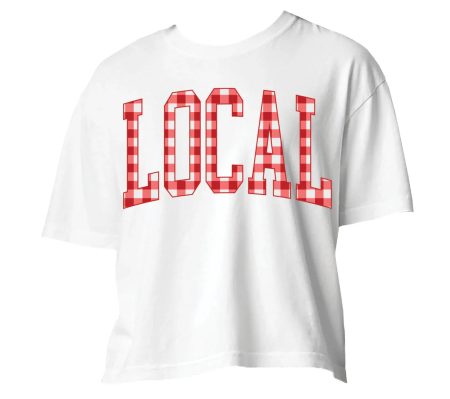 Women's LG Classic Gingham Tee